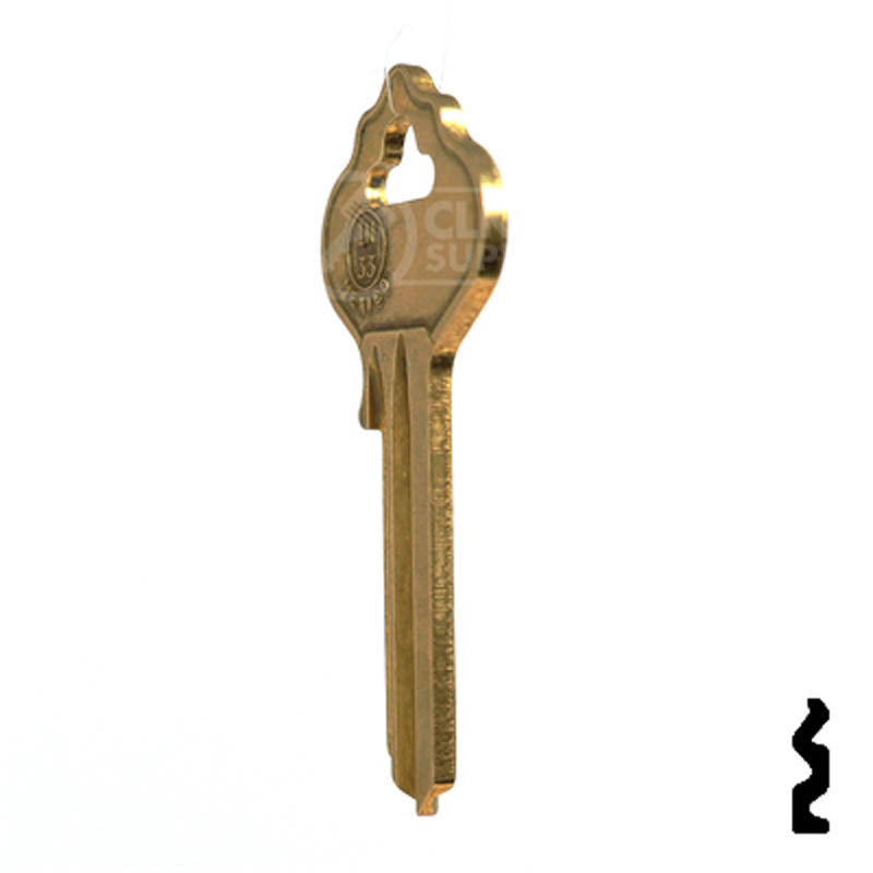 IN33, 1054MT Independent Lock Key Residential-Commercial Key JMA USA