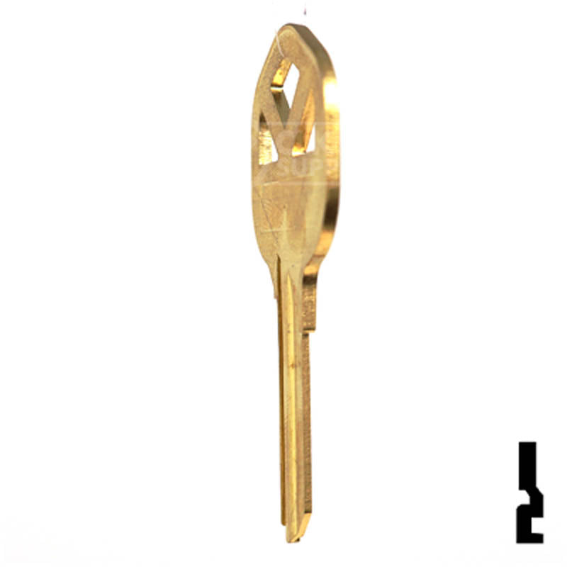 KW1 Big Head ( Twice The Size Of A Standard Head ) Residential-Commercial Key Ilco