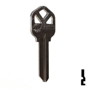 KW1 Kwikset Key Blank ( Nickel Plated ) Residential-Commercial Key JMA USA