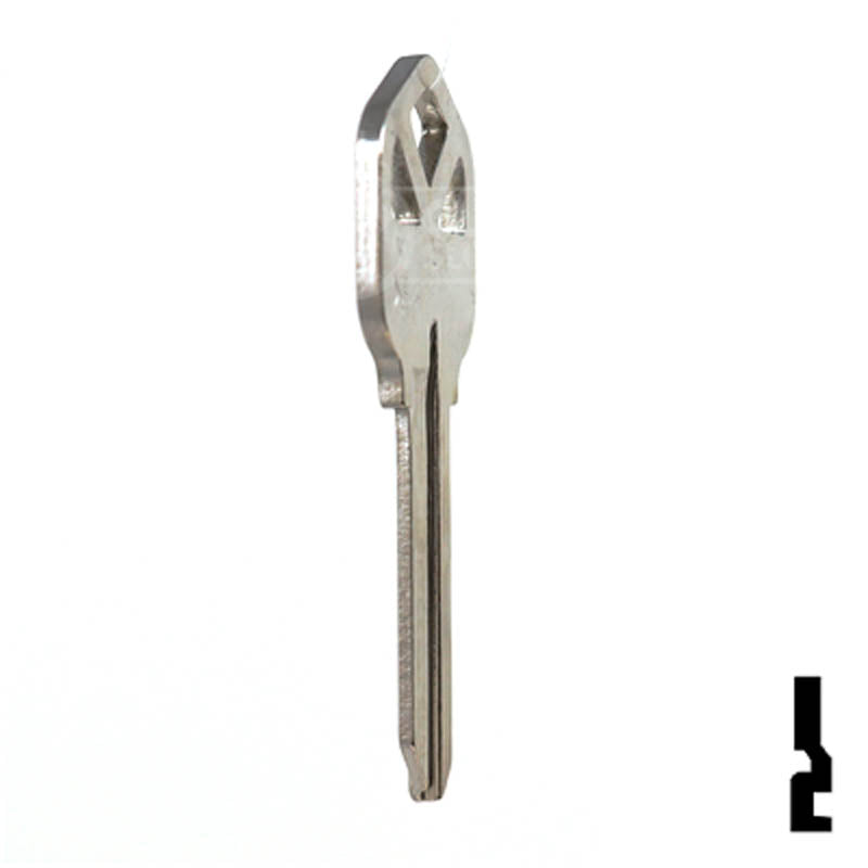 KW1 Kwikset Key Blank ( Nickel Plated ) Residential-Commercial Key JMA USA