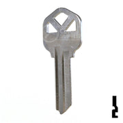 KW1 Kwikset Key Blank ( Nickel Plated ) Residential-Commercial Key JMA USA