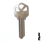 KW1 Kwikset Key Blank ( Nickel Plated ) Residential-Commercial Key JMA USA