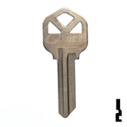 KW1 Kwikset Key Blank ( Nickel Plated ) Residential-Commercial Key JMA USA