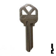 KW1 Kwikset Key Blank ( Nickel Plated ) Residential-Commercial Key JMA USA