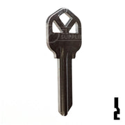 KW1 Kwikset Key Blank ( Nickel Plated ) Residential-Commercial Key JMA USA
