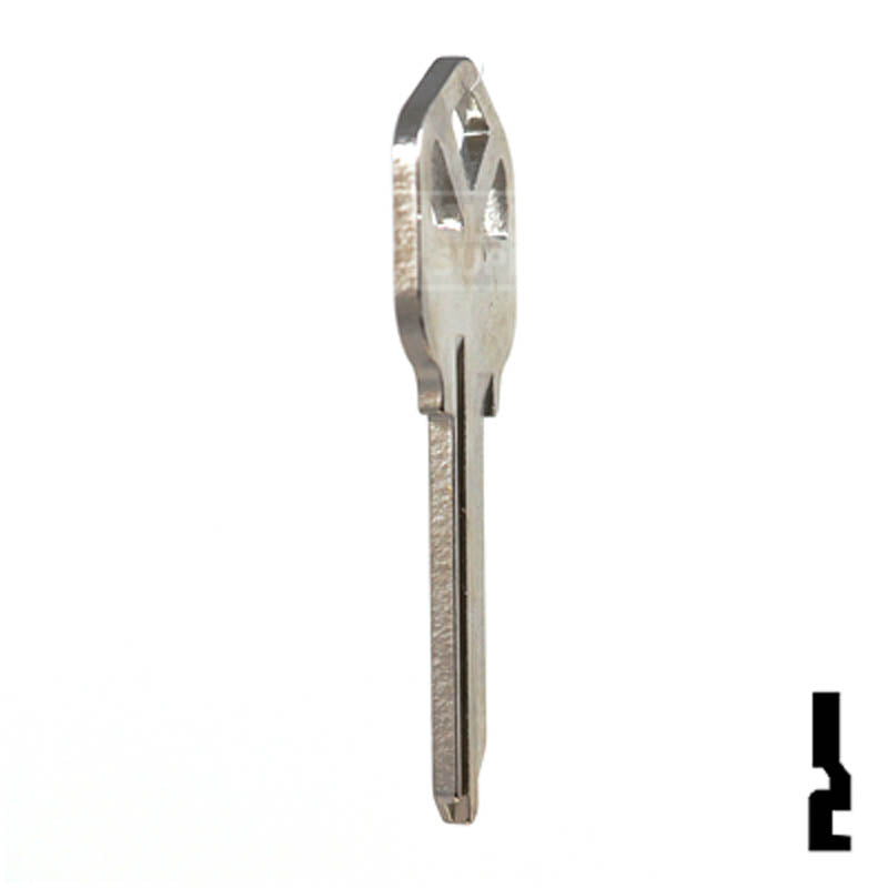 KW1 Kwikset Key Blank ( Nickel Plated ) Residential-Commercial Key JMA USA