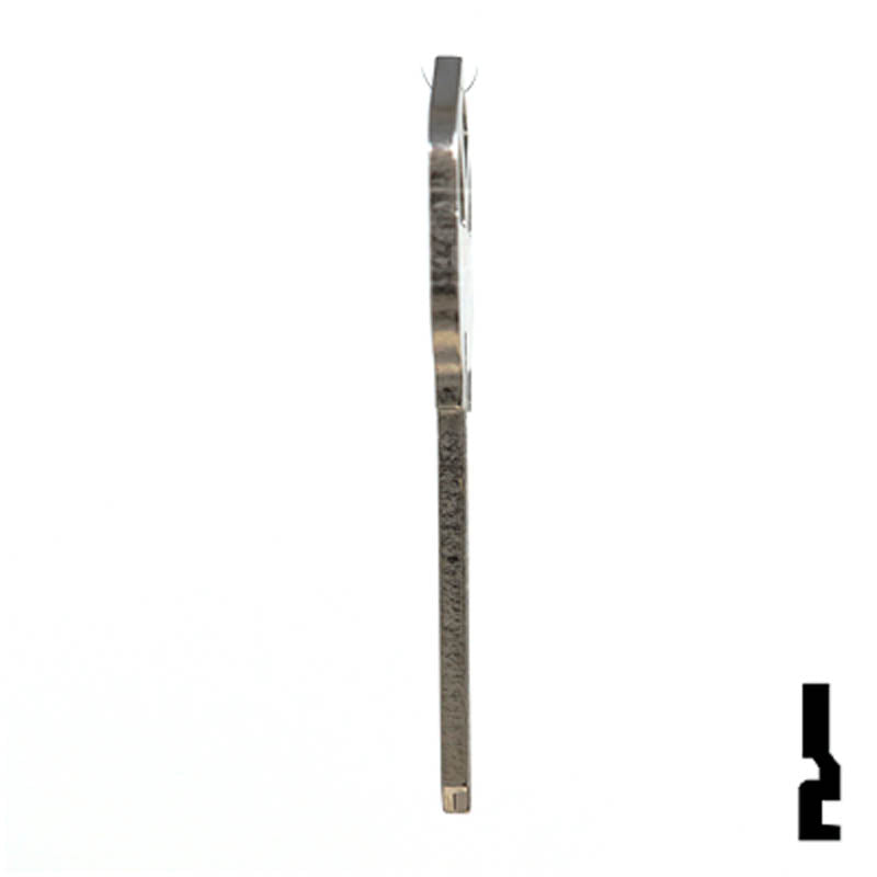 KW1 Kwikset Key Blank ( Nickel Plated ) Residential-Commercial Key JMA USA