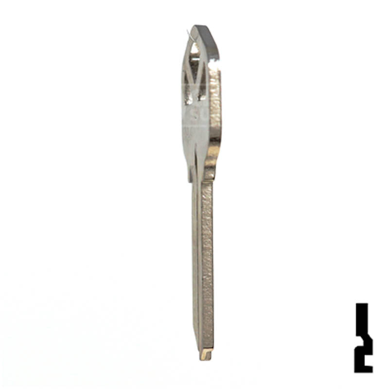 KW1 Kwikset Key Blank ( Nickel Plated ) Residential-Commercial Key JMA USA