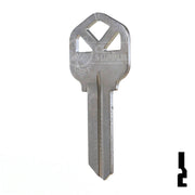 KW1 Kwikset Key Blank ( Nickel Plated ) Residential-Commercial Key JMA USA