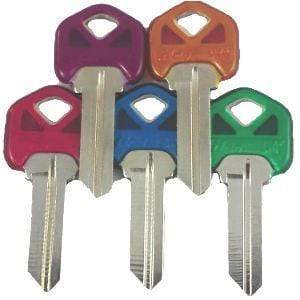 KW1 Kwikset Transparent Color Head Assortment 5Pcs Key Blanks Ilco