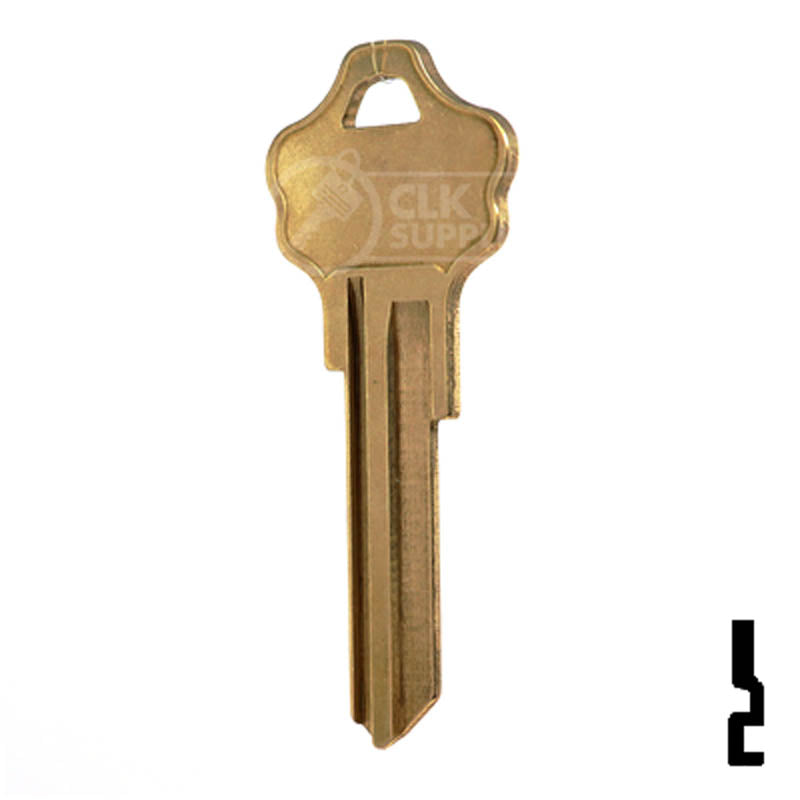 KW10, A1176ST Kwikset Key Blank Residential-Commercial Key JMA USA