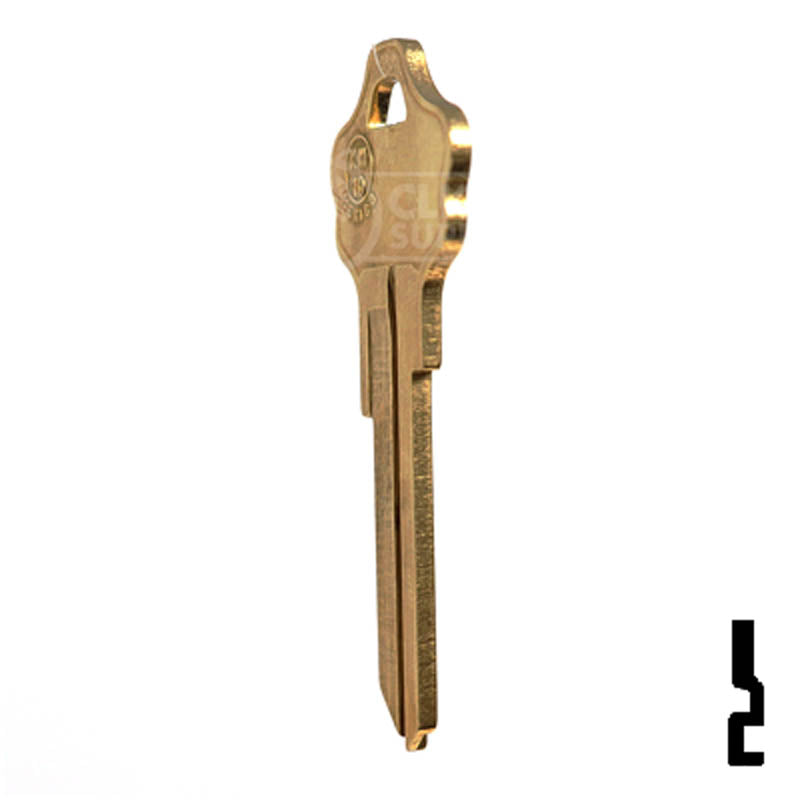 KW10, A1176ST Kwikset Key Blank Residential-Commercial Key JMA USA