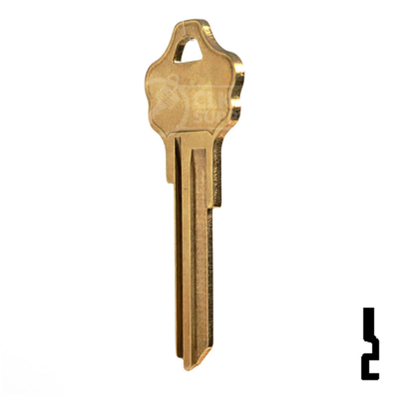 KW10, A1176ST Kwikset Key Blank Residential-Commercial Key JMA USA