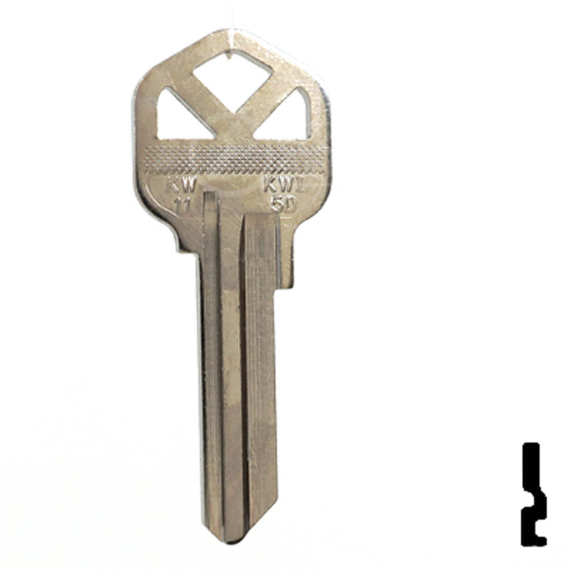 KW11, A1176KT Kwikset Key Residential-Commercial Key JMA USA