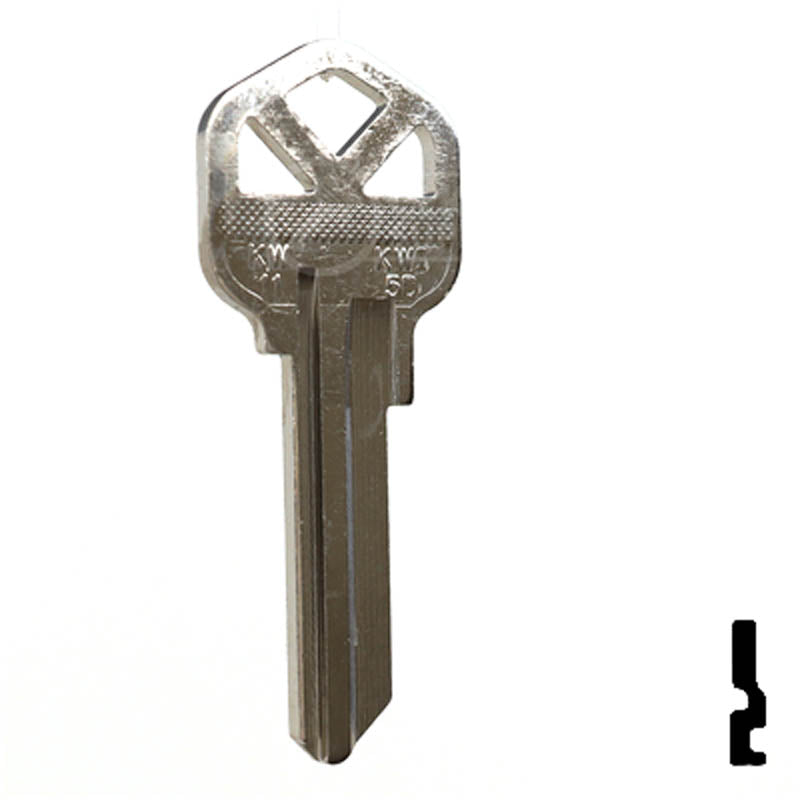 KW11, A1176KT Kwikset Key Residential-Commercial Key JMA USA