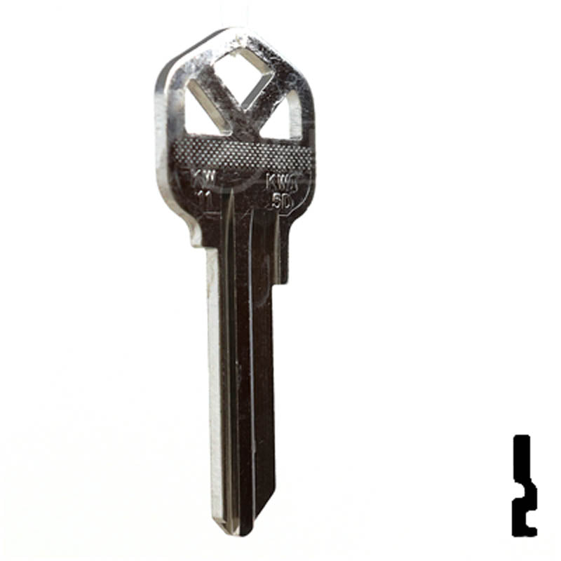 KW11, A1176KT Kwikset Key Residential-Commercial Key JMA USA