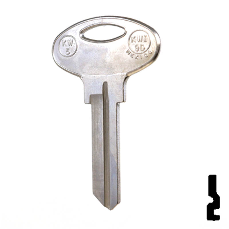 KW5, A1176 Kwikset Key Residential-Commercial Key JMA USA