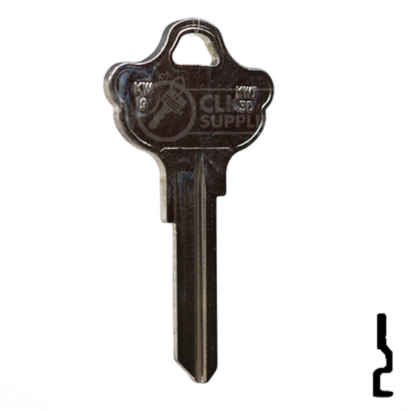 KW9, A1176T Kwikset Key Residential-Commercial Key JMA USA