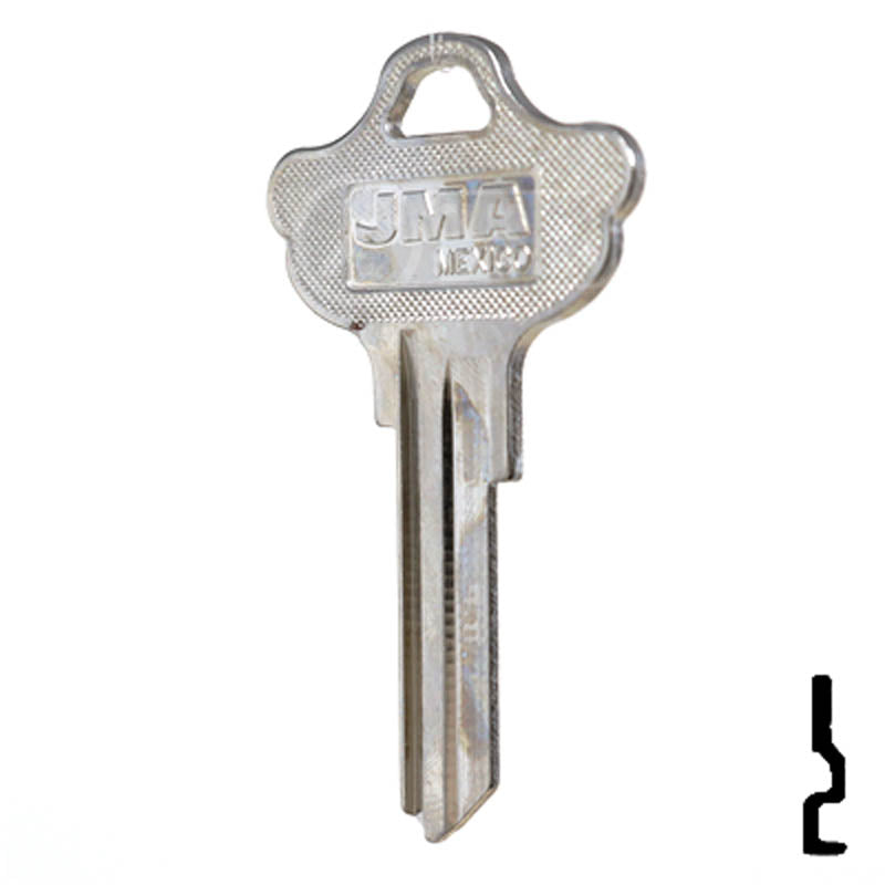 KW9, A1176T Kwikset Key Residential-Commercial Key JMA USA