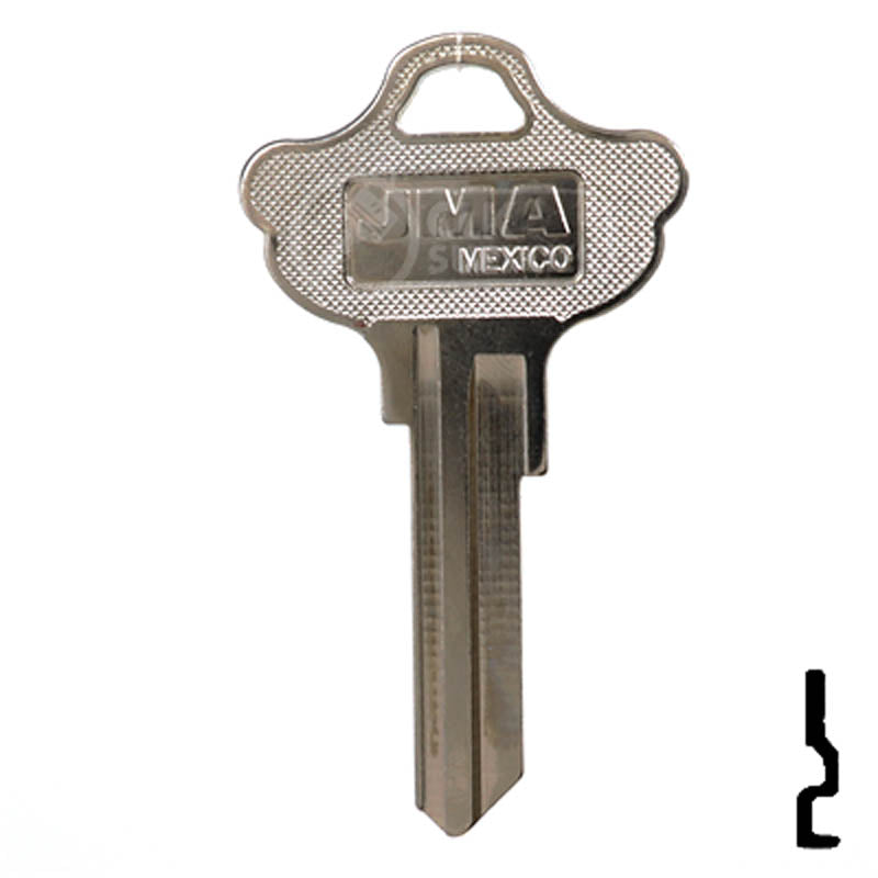 KW9, A1176T Kwikset Key Residential-Commercial Key JMA USA