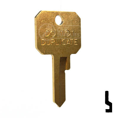 M1 DND Keys Residential-Commercial Key Ilco