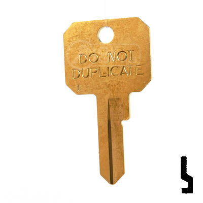 M1 DND Keys Residential-Commercial Key Ilco