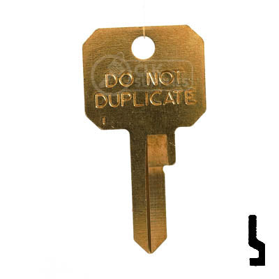 M1 DND Keys Residential-Commercial Key Ilco
