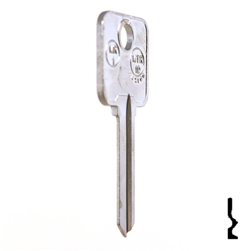 MR1 Metal-Rousseau Key Residential-Commercial Key Ilco