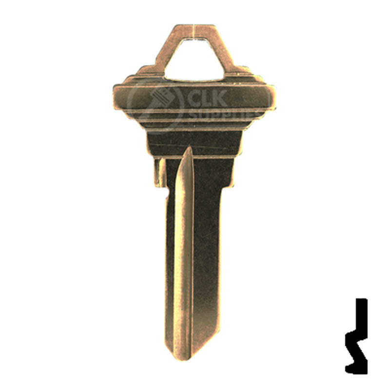 SC1, 1145 Schlage Key Blank Residential-Commercial Key JMA USA