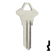 SC1 Schlage Key Blank ( Nickel Plated ) Residential-Commercial Key JMA USA