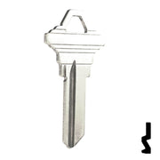 SC1 Schlage Key Blank ( Nickel Plated ) Residential-Commercial Key JMA USA