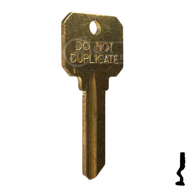 Schlage DND Key SC20 Residential-Commercial Key Ilco