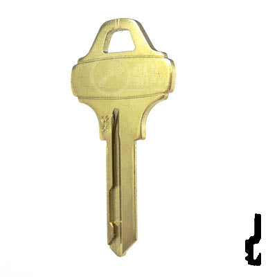 Schlage Everest C234 Blank Residential-Commercial Key Schlage