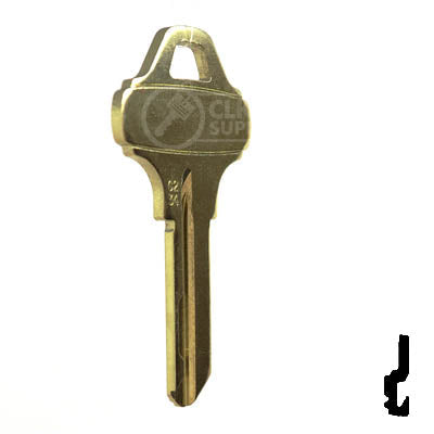 Schlage Everest C234 Blank Residential-Commercial Key Schlage