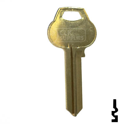 Uncut Key Blank | Corbin | A1012-59A1, CO91 Residential-Commercial Key Ilco