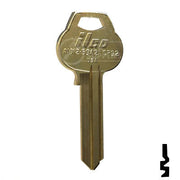 Uncut Key Blank | Corbin | A1012-59A2 Residential-Commercial Key Ilco