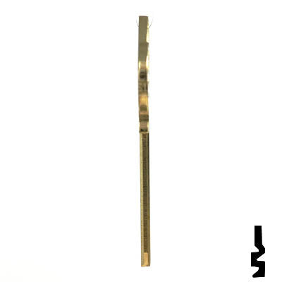 Uncut Key Blank | Corbin | A1012-59A2 Residential-Commercial Key Ilco