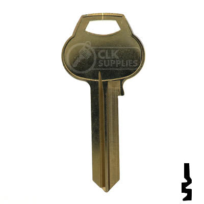 Uncut Key Blank | Corbin | A1012-59A2 Residential-Commercial Key Ilco