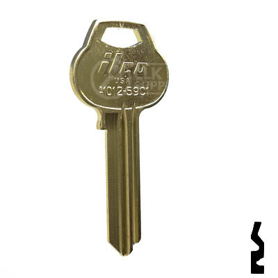 Uncut Key Blank | Corbin Russwin | A1012-59C1 Residential-Commercial Key Ilco