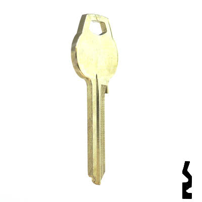 Uncut Key Blank | Corbin Russwin | A1012-59C1 Residential-Commercial Key Ilco