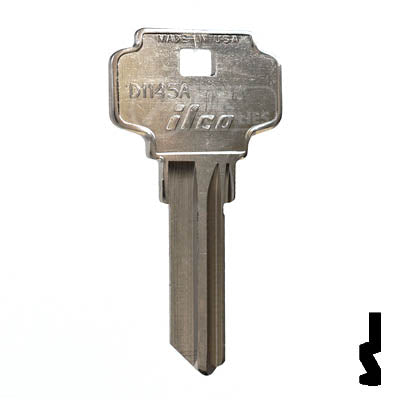 Uncut Key Blank | Dexter 5 Pin | D1145 Residential-Commercial Key Ilco