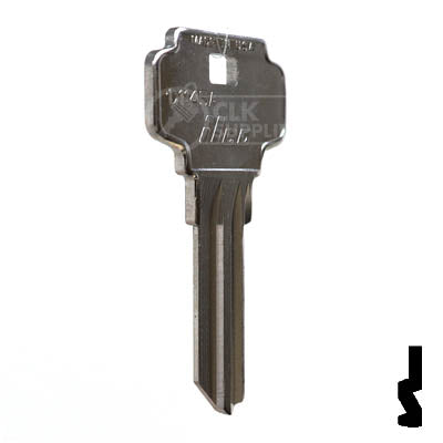 Uncut Key Blank | Dexter 5 Pin | D1145 Residential-Commercial Key Ilco