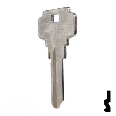 Uncut Key Blank | Dexter 5 Pin | D1145 Residential-Commercial Key Ilco