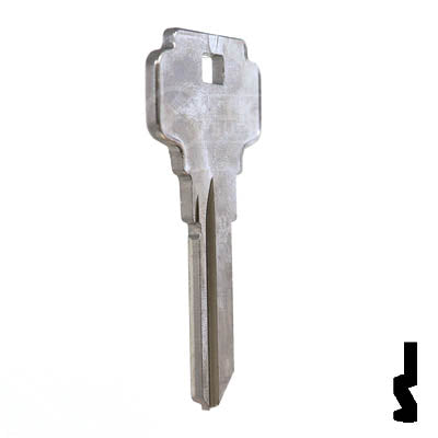 Uncut Key Blank | Dexter 5 Pin | D1145 Residential-Commercial Key Ilco