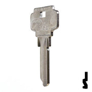 Uncut Key Blank | Dexter 5 Pin | D1145 Residential-Commercial Key Ilco
