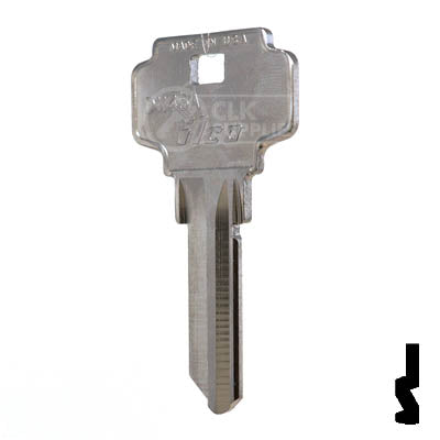 Uncut Key Blank | Dexter 5 Pin | D1145 Residential-Commercial Key Ilco