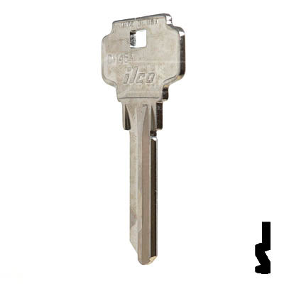 Uncut Key Blank | Dexter 6 Pin | D1145A Residential-Commercial Key Ilco