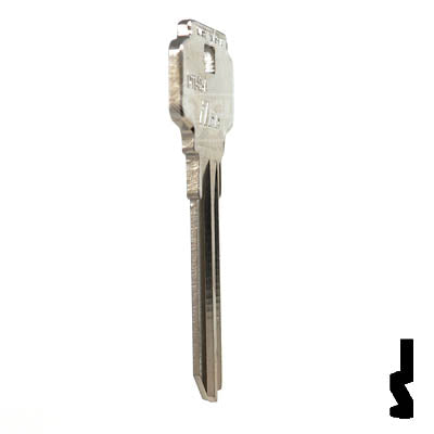 Uncut Key Blank | Dexter 6 Pin | D1145A Residential-Commercial Key Ilco