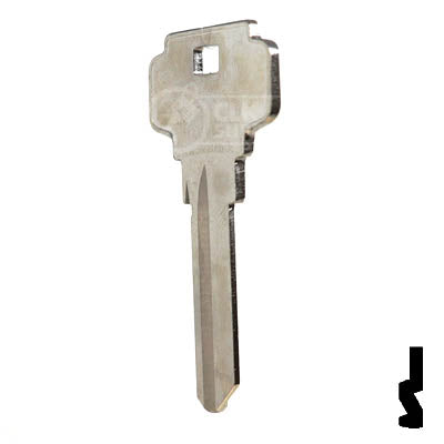 Uncut Key Blank | Dexter 6 Pin | D1145A Residential-Commercial Key Ilco