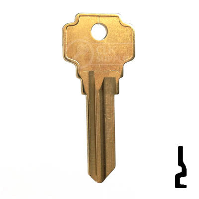 Uncut Key Blank | Dexter | DE6, D1054K Residential-Commercial Key JMA USA